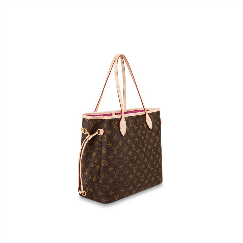 Louis Vuitton M41178 Neverfull MM Shoulder Bag Monogram Canvas - Image 2