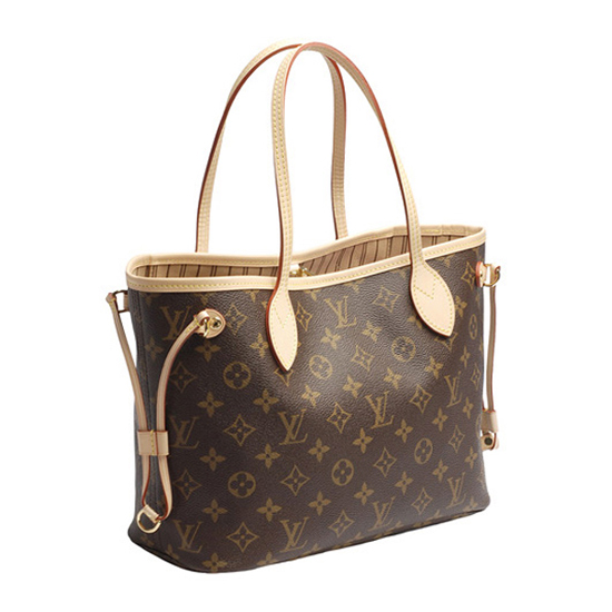 Louis Vuitton M41000 Neverfull PM Shoulder Bag Monogram Canvas - Image 6