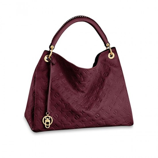 Louis Vuitton Artsy MM M41066 Black White Navy Red - Image 12