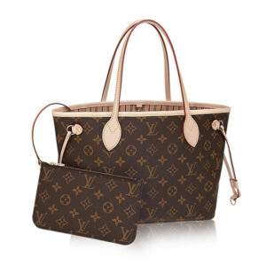 28f1bc4f601c1296ea125d0eae84eb81 Louis Vuitton M41000 Neverfull PM Shoulder Bag Monogram Canvas