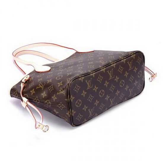 Louis Vuitton M40155 Neverfull PM Shoulder Bag Monogram Canvas - Image 5