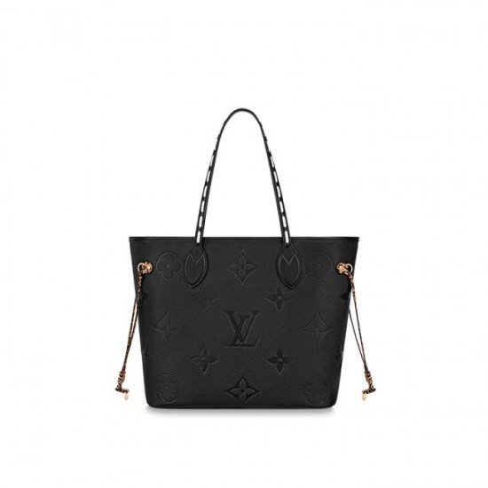 Louis Vuitton Neverfull MM Black M45856 - Image 6