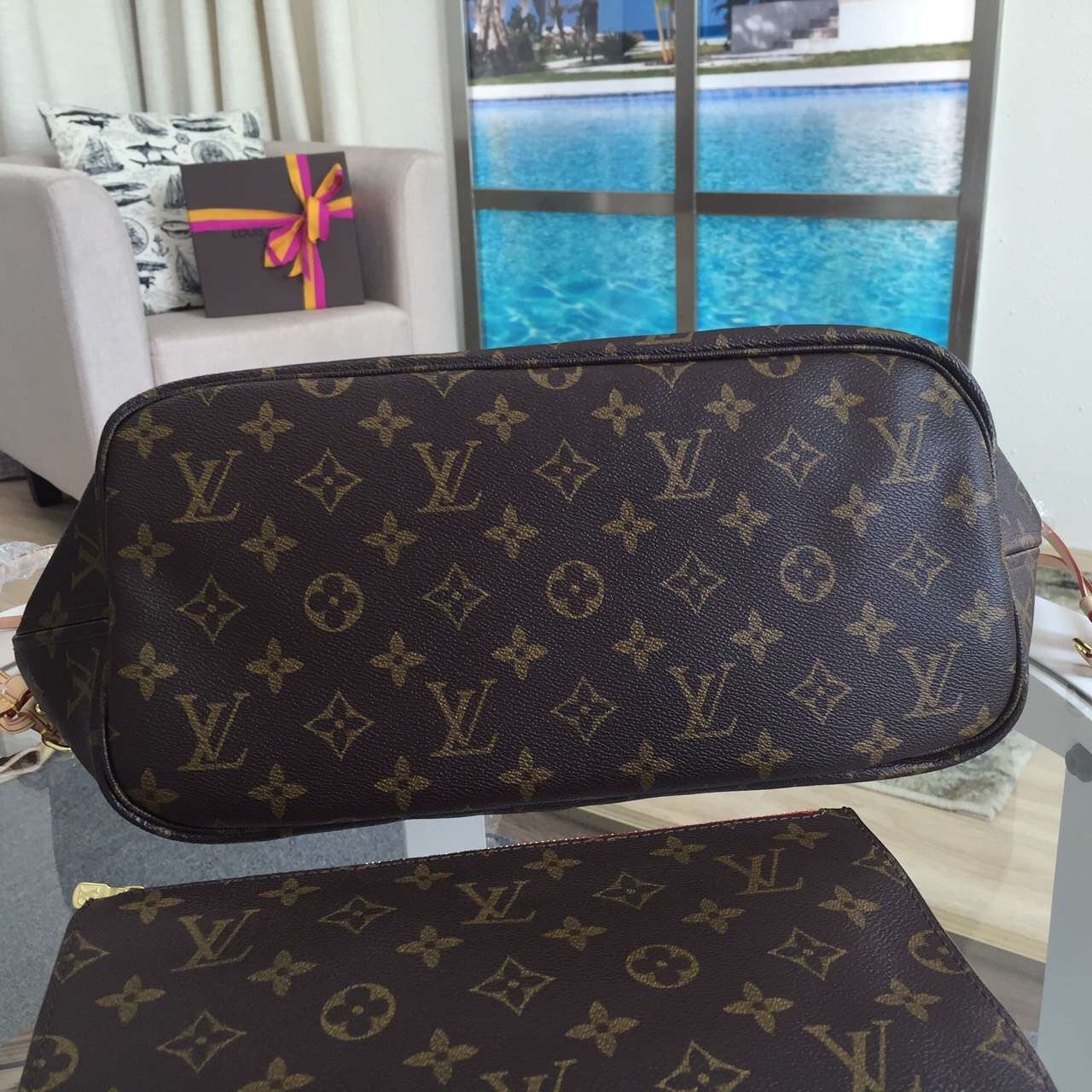 Louis Vuitton Neverfull MM Bag Monogram Canvas M40996 - Image 4