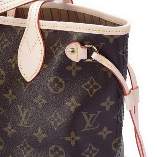 Louis Vuitton M40155 Neverfull PM Shoulder Bag Monogram Canvas - Image 3