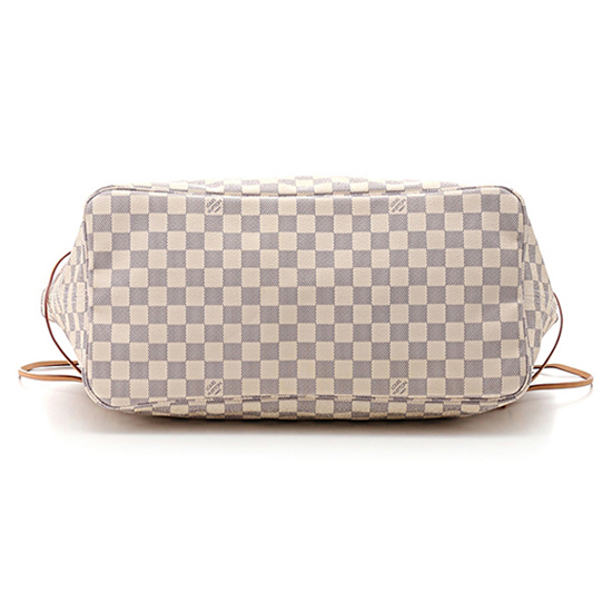 Louis Vuitton N51108 Neverfull GM Shoulder Bag Damier Azur Canvas - Image 6