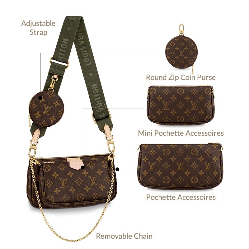 Louis Vuitton M44813 Multi-Pochette Accessoires Monogram - Image 7