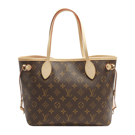 Louis Vuitton M41000 Neverfull PM Shoulder Bag Monogram Canvas - Image 2