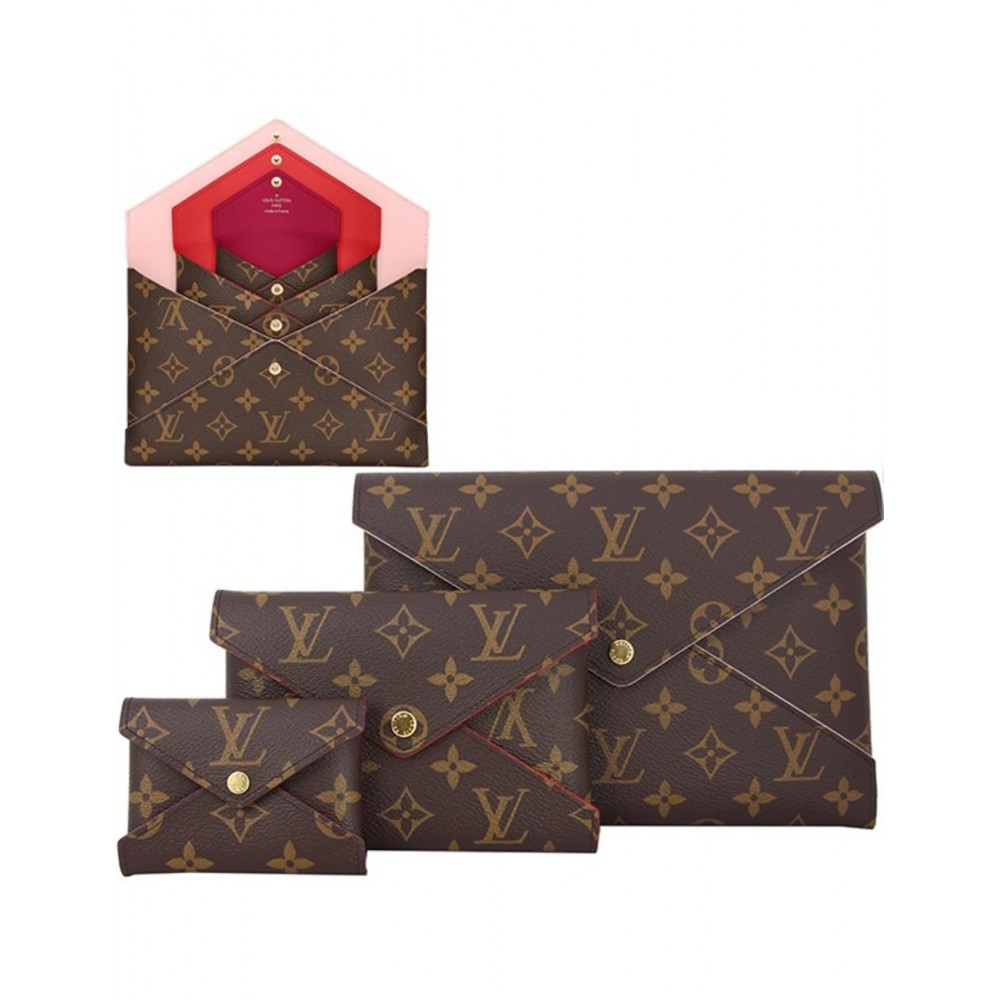 Louis Vuitton M62034 Pochette Kirigami Monogram Brown - Image 3