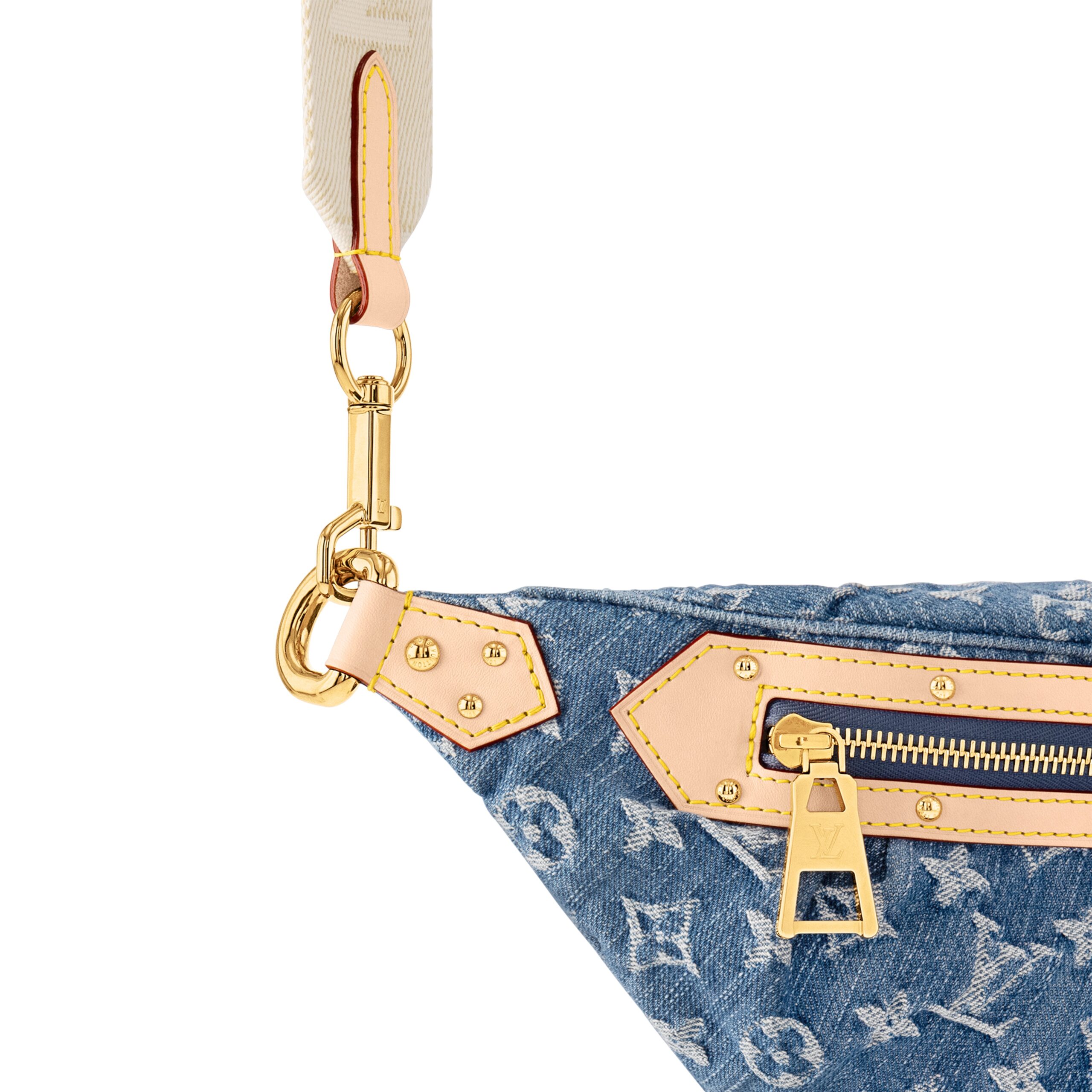 Louis Vuitton M46837 High Rise Denim Blue - Image 3