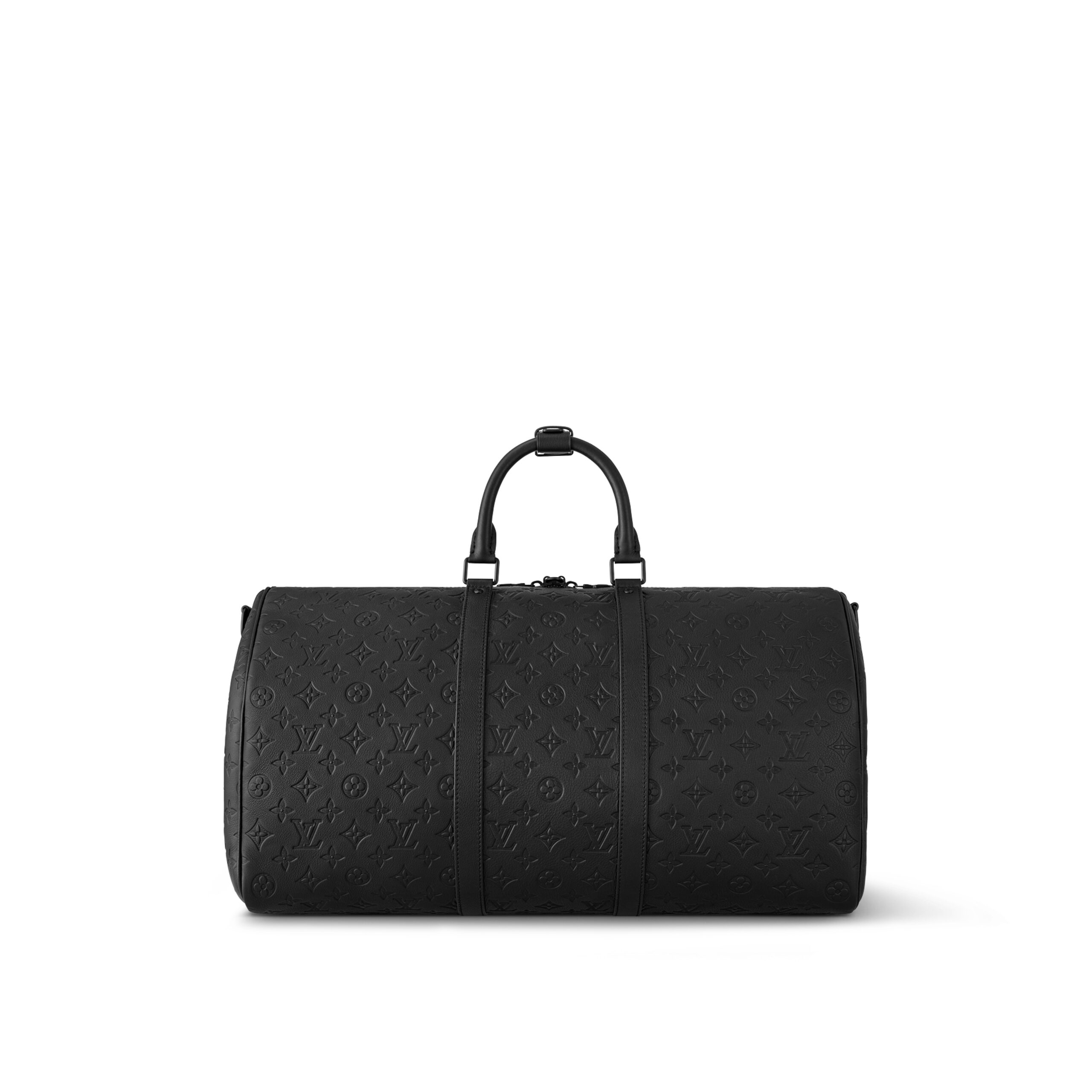 Louis Vuitton M44810 Keepall Bandoulière 50 Black - Image 7