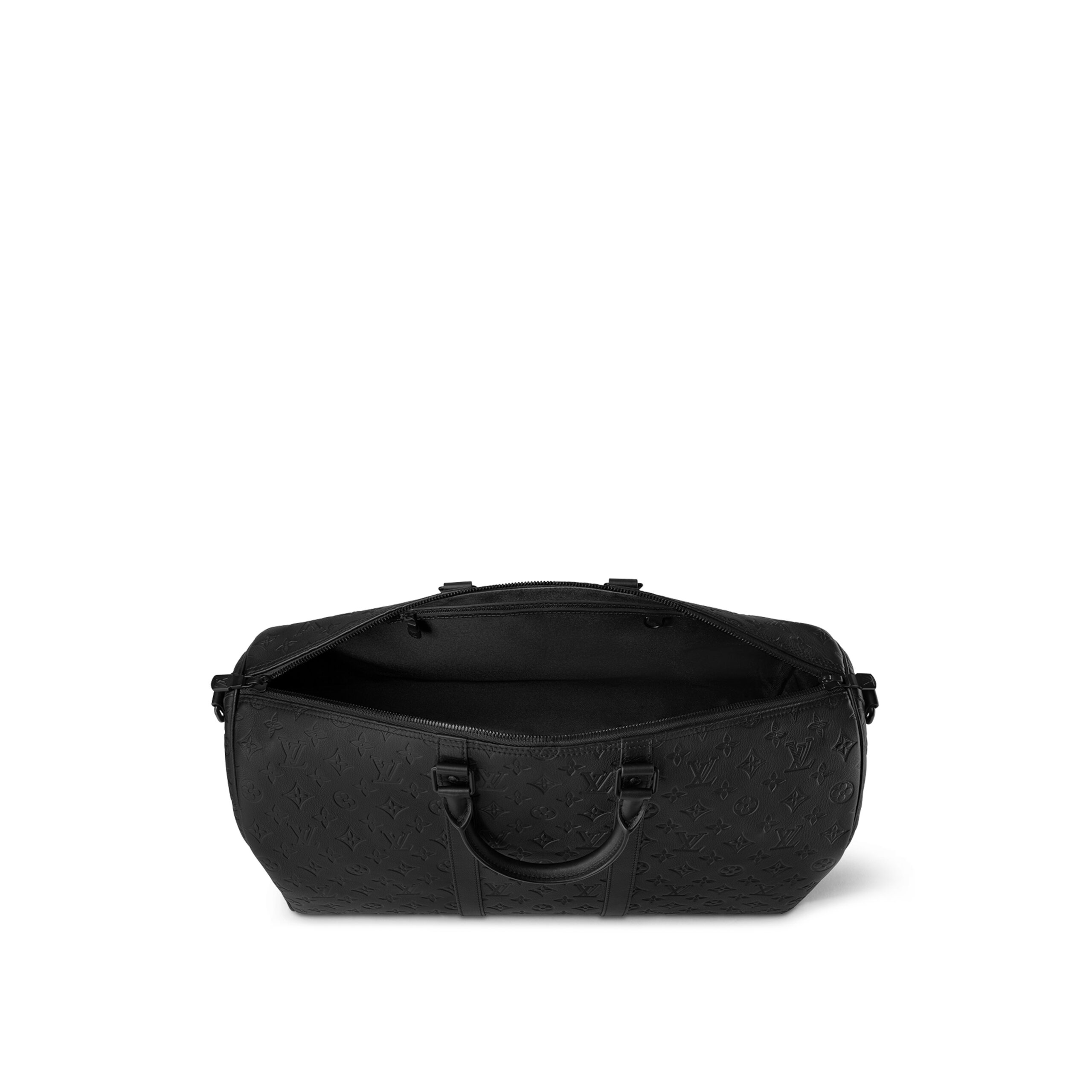 Louis Vuitton M44810 Keepall Bandoulière 50 Black - Image 5