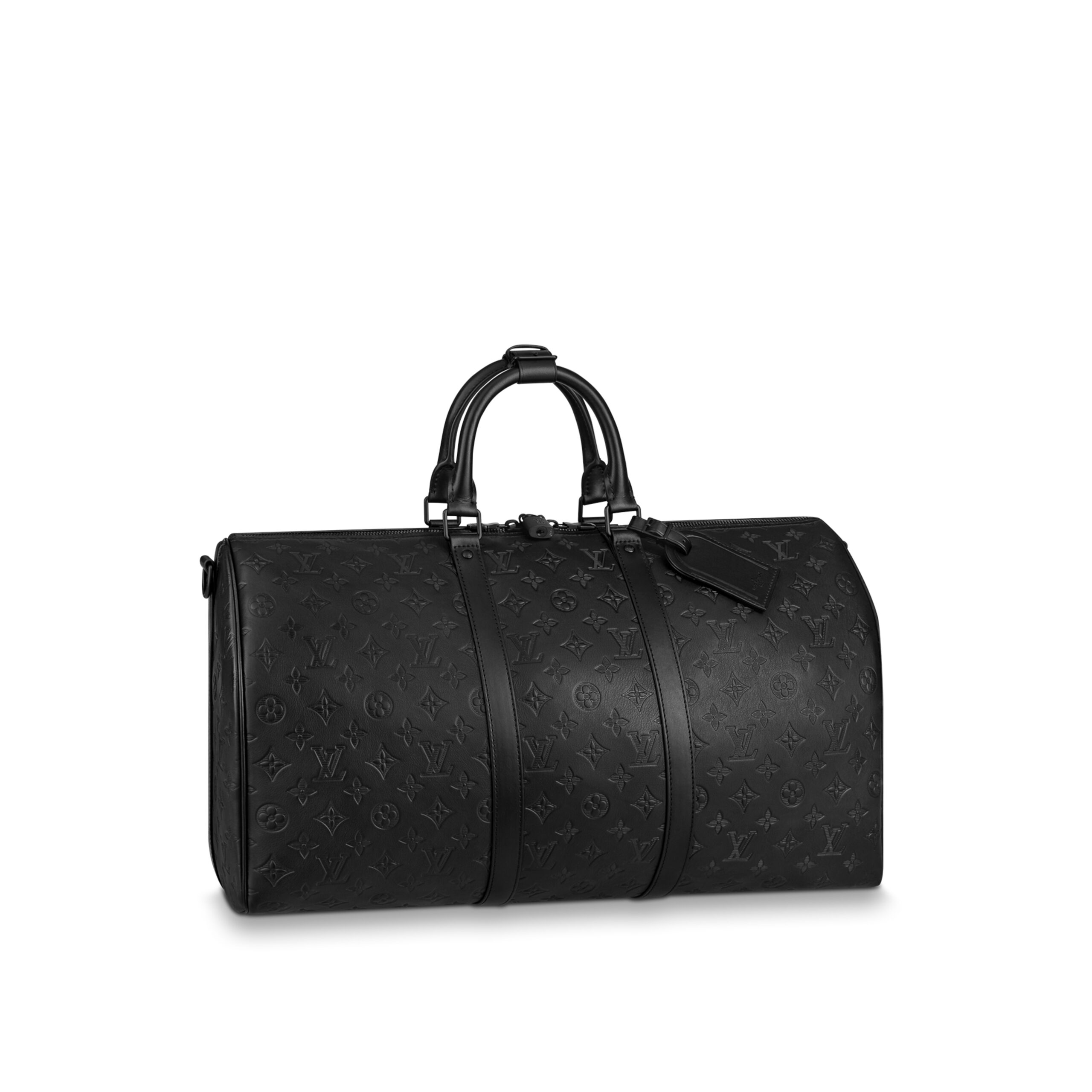 Louis Vuitton M44810 Keepall Bandoulière 50 Black - Image 8