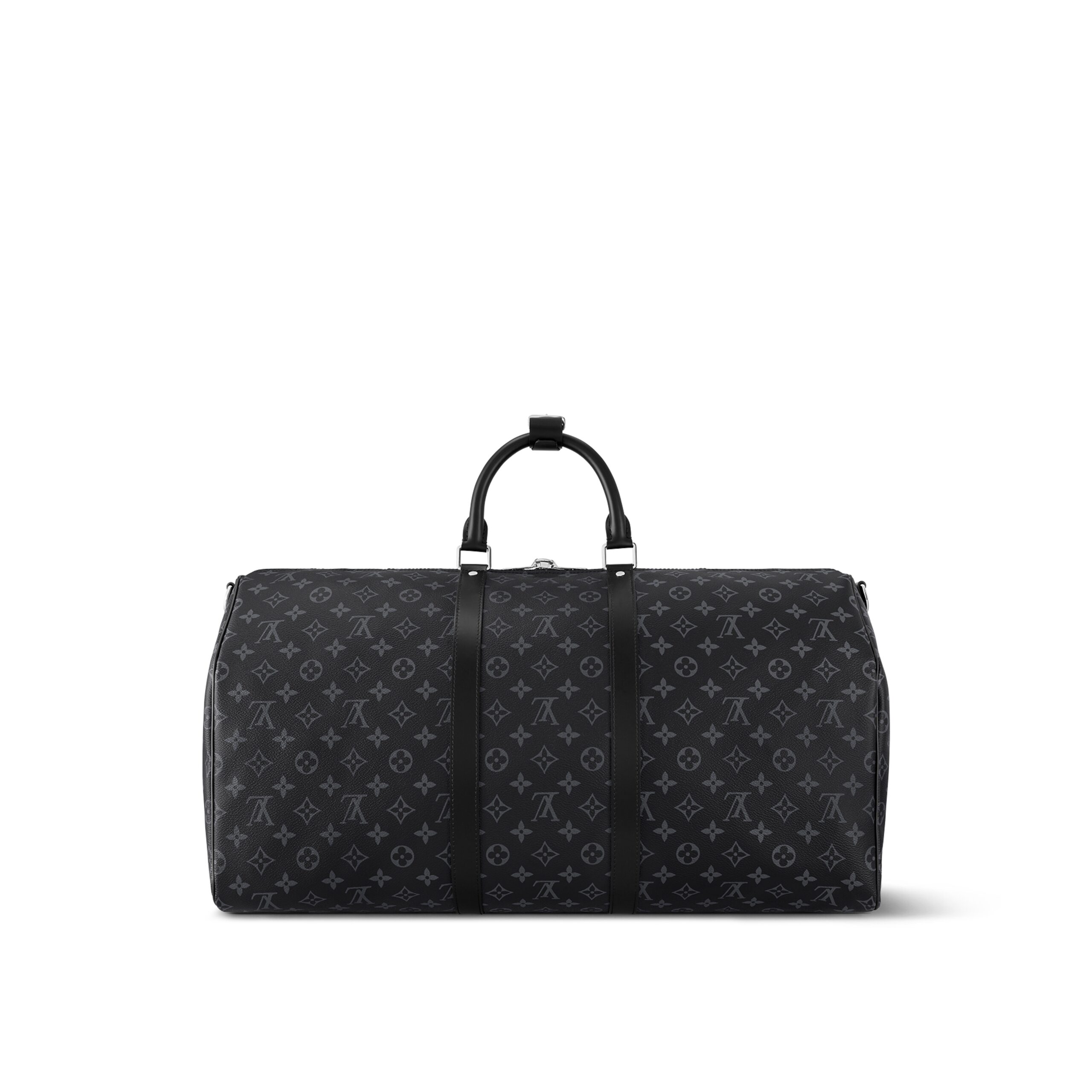 Louis Vuitton M40605 Keepall Bandoulière 55 Black - Image 6