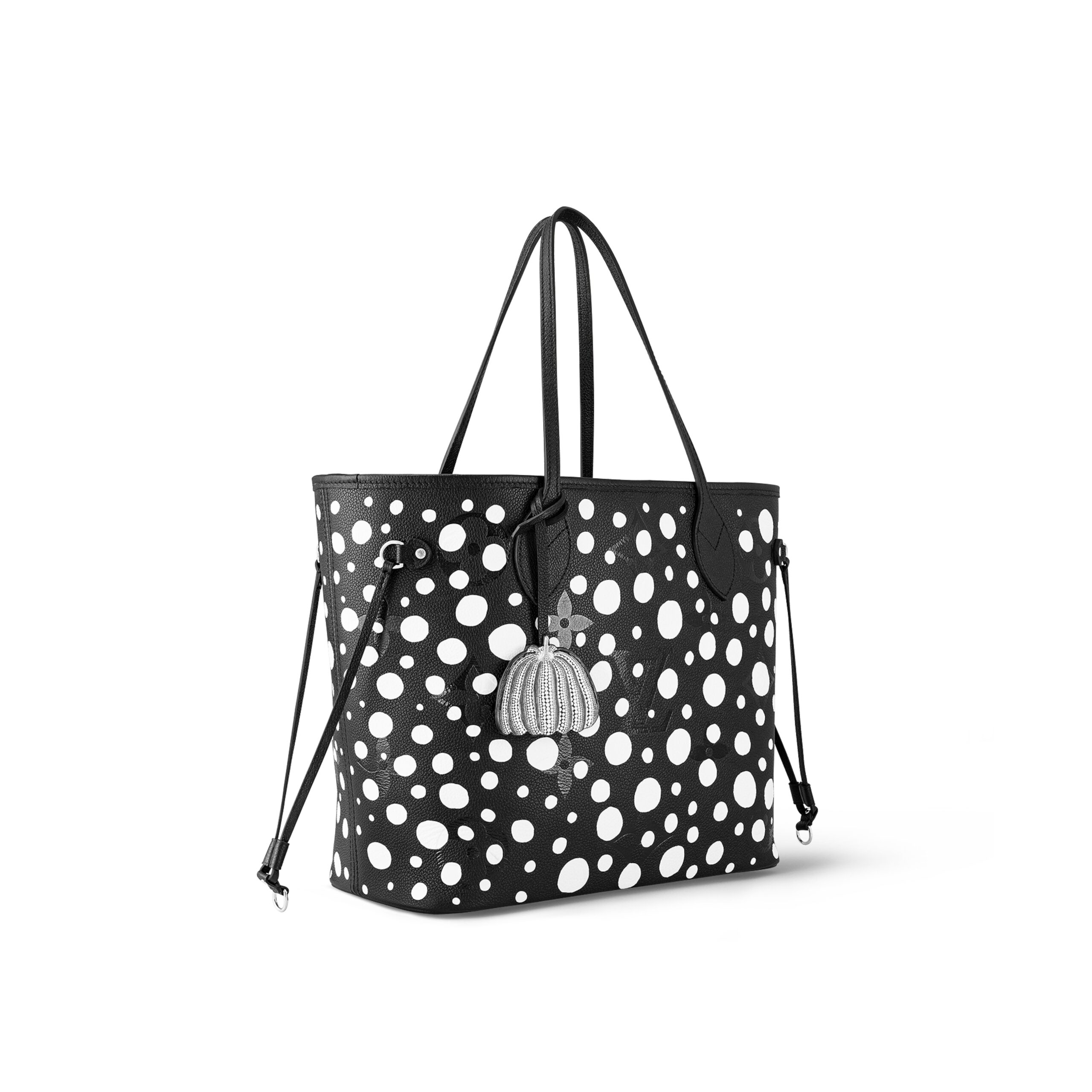 Louis Vuitton LV x YK Neverfull MM M46390 Black white - Image 4