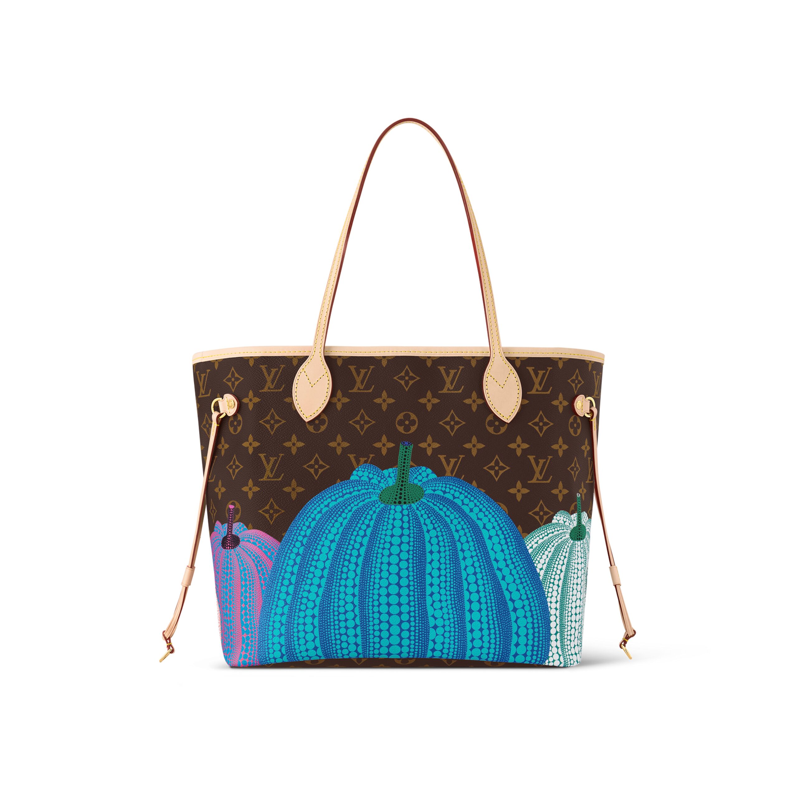 Louis Vuitton LV x YK Neverfull MM M46468 Pumpkin print - Image 2