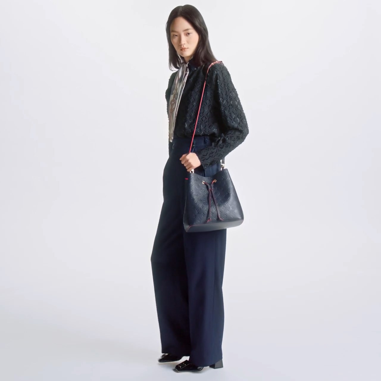 Louis Vuitton Néonoé MM Navy M45306 - Image 10