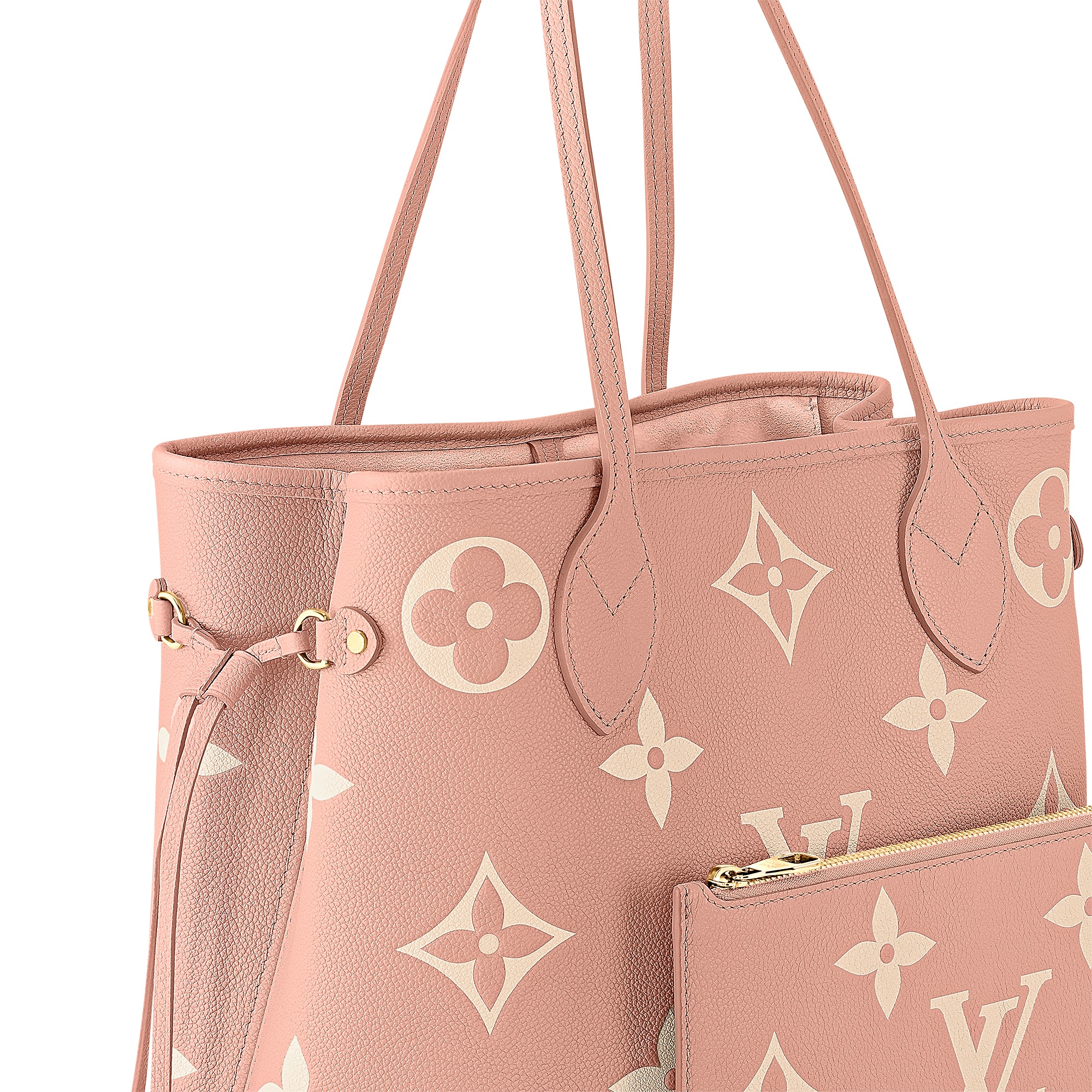 Louis Vuitton Neverfull MM M46329 Trianon Pink / Cream - Image 3