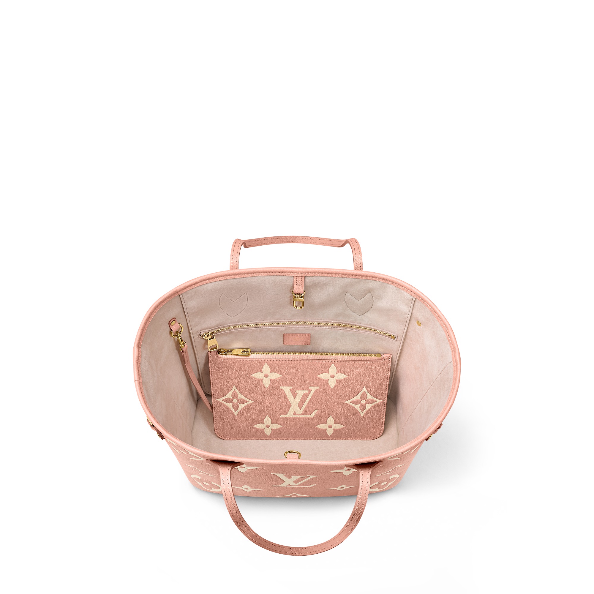 Louis Vuitton Neverfull MM M46329 Trianon Pink / Cream - Image 5