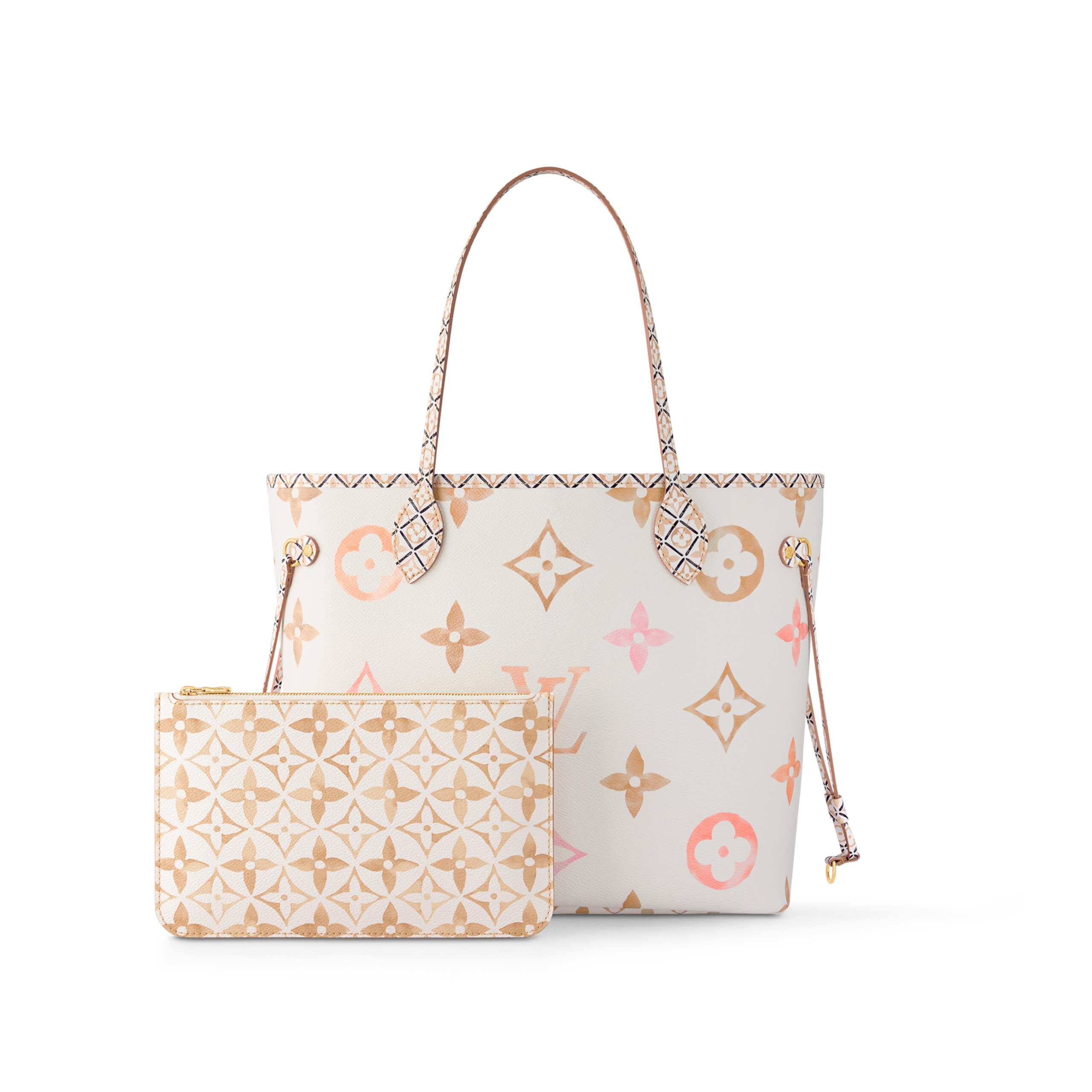 Louis Vuitton M22978 Neverfull MM Beige Monogram - Image 4