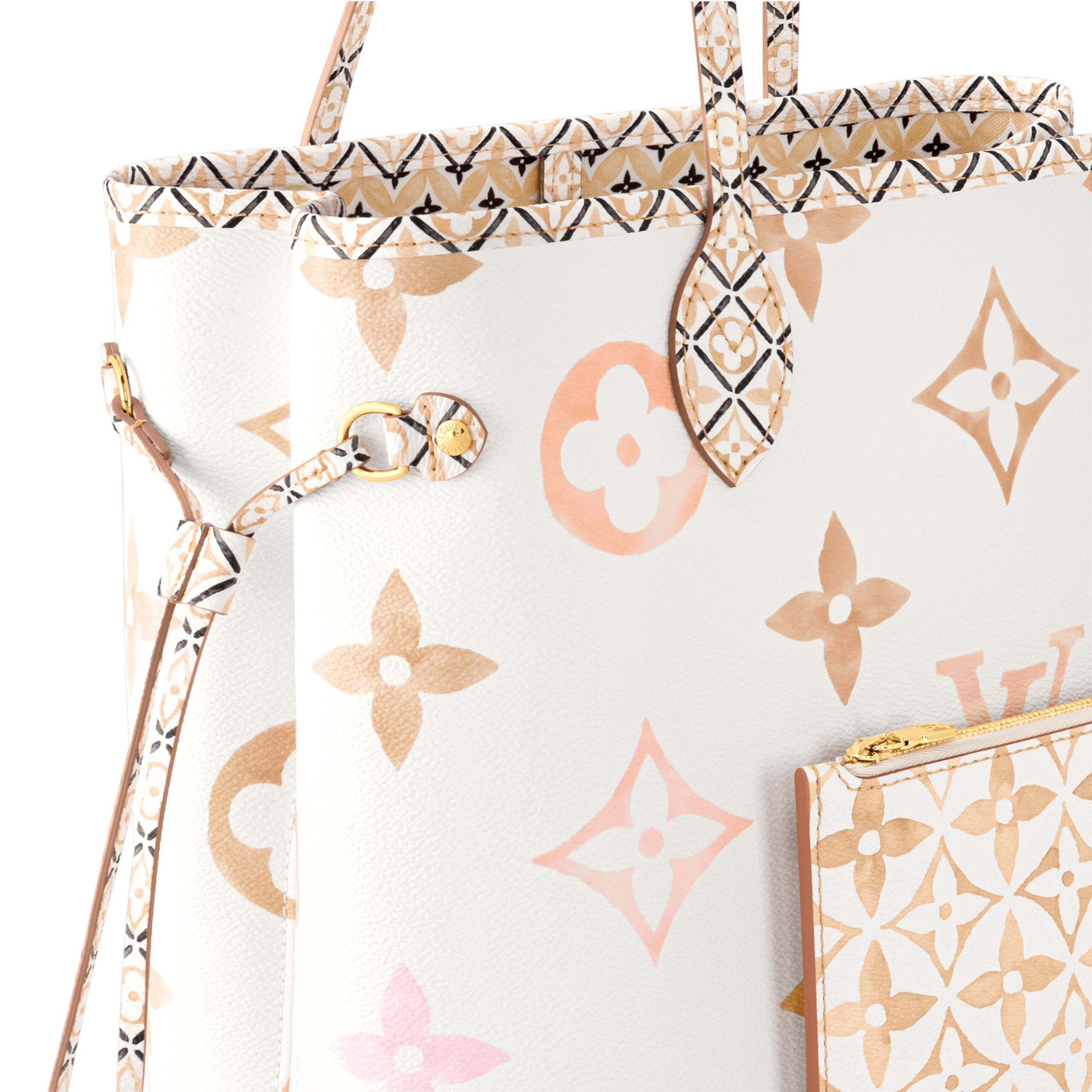 Louis Vuitton M22978 Neverfull MM Beige Monogram - Image 6
