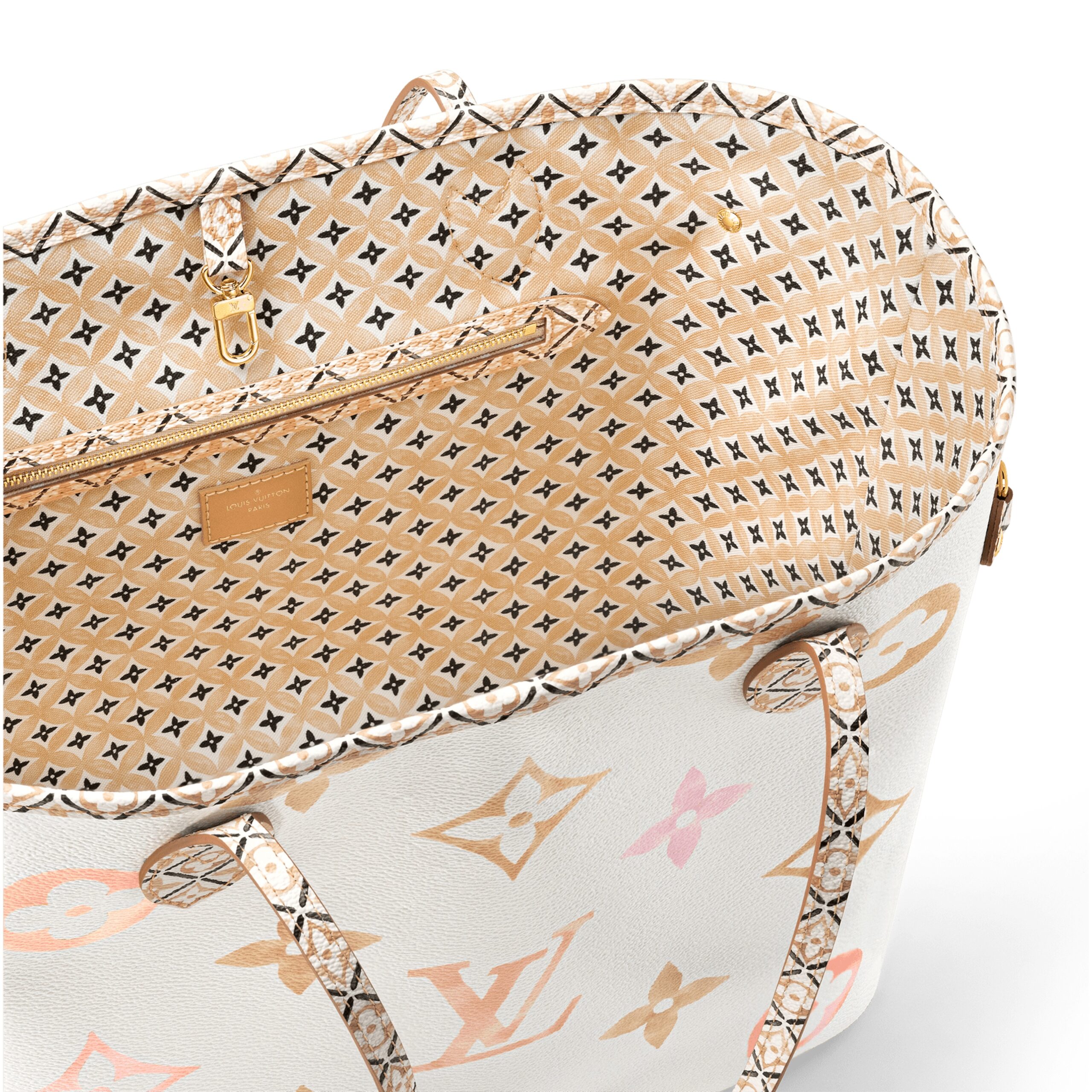 Louis Vuitton M22978 Neverfull MM Beige Monogram - Image 9