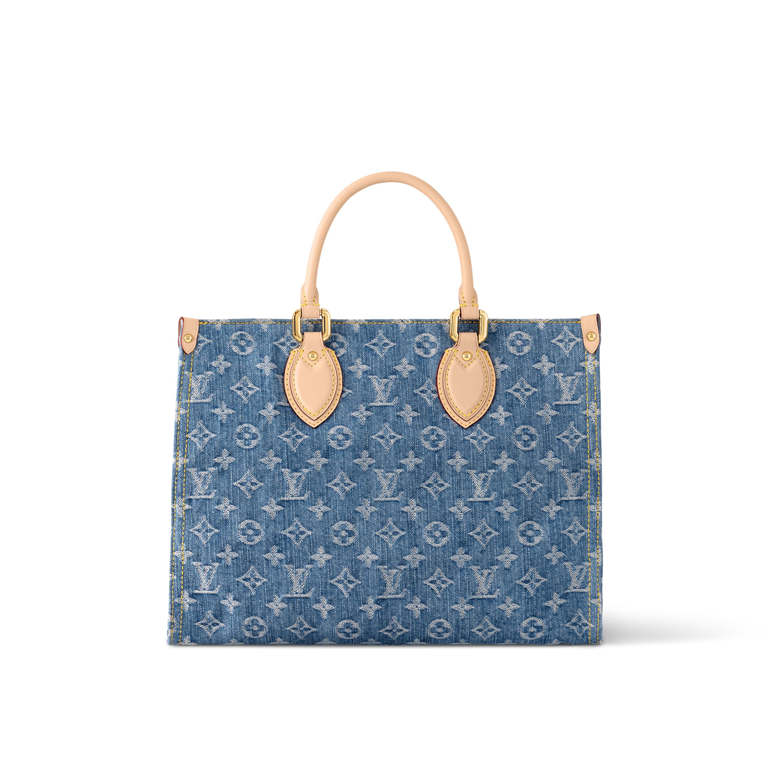 Louis Vuitton M46871 OnTheGo MM Denim Blue - Image 10