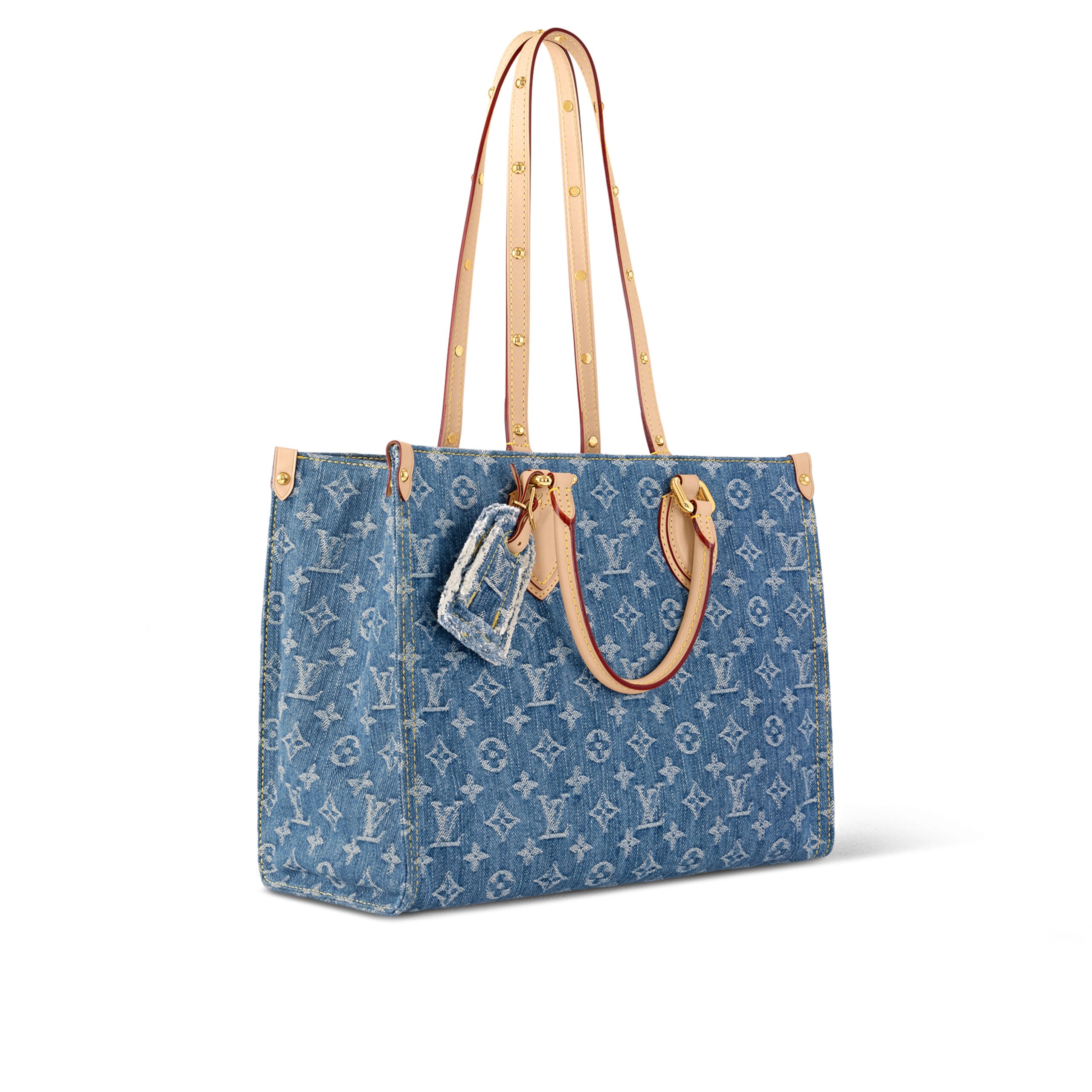 Louis Vuitton M46871 OnTheGo MM Denim Blue - Image 3