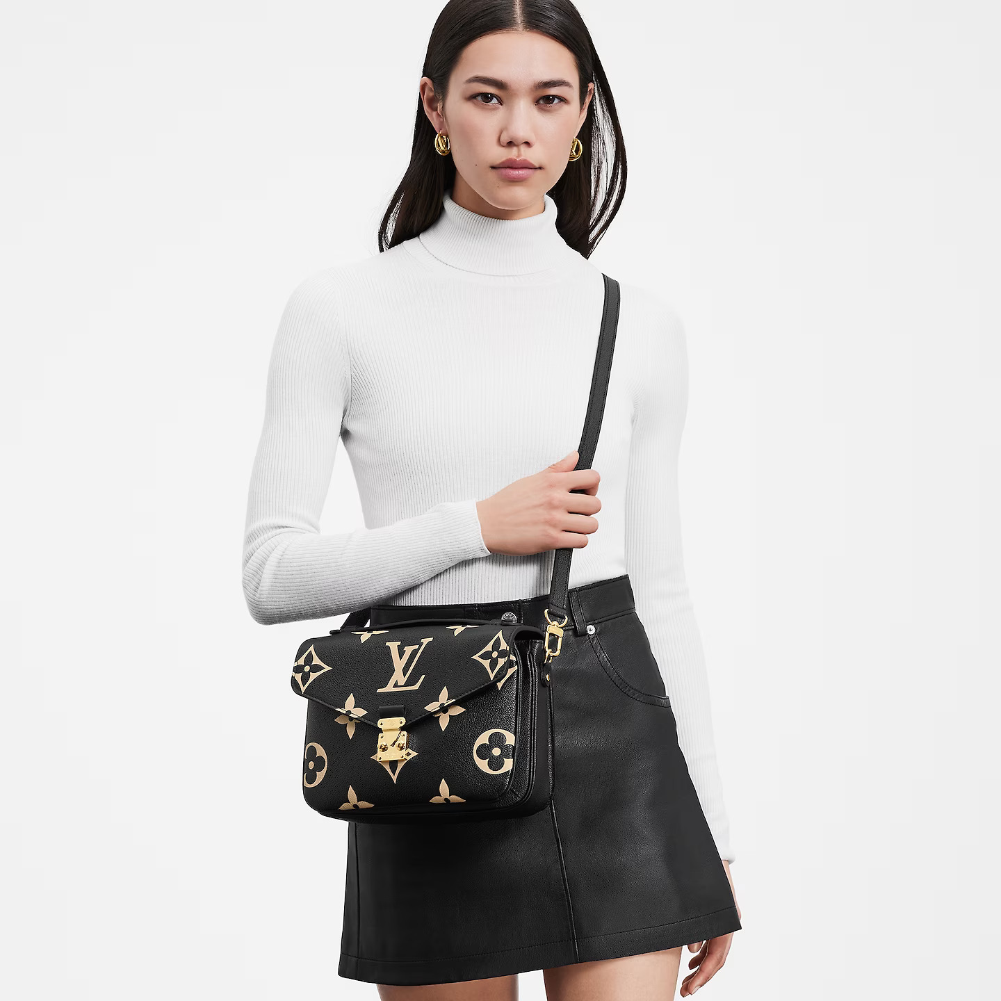 Louis Vuitton M45773 Pochette Métis Black/Beige - Image 2