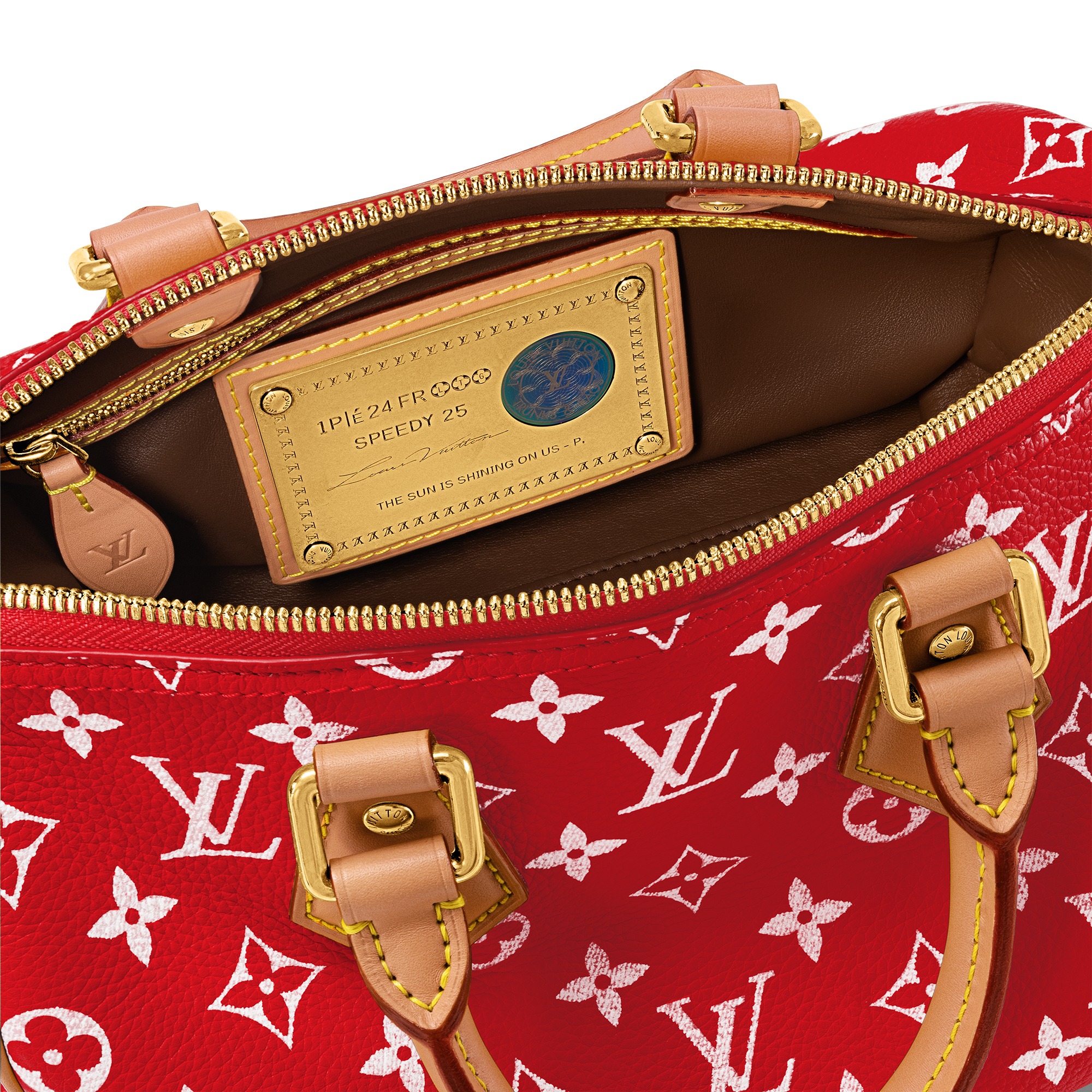 Louis Vuitton M24425 Speedy P9 Bandoulière 25 Red - Image 9