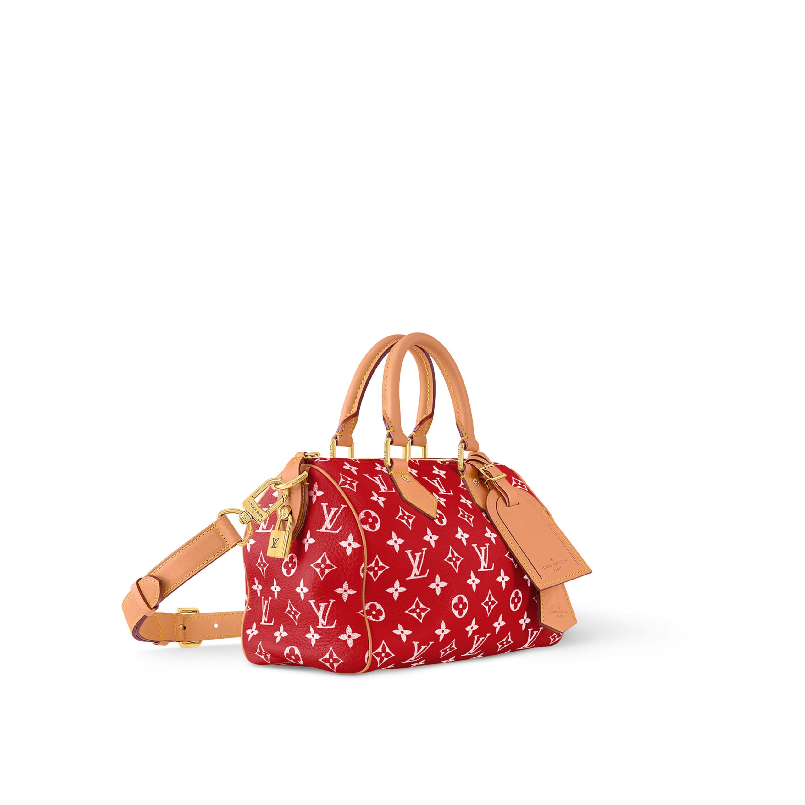Louis Vuitton M24425 Speedy P9 Bandoulière 25 Red - Image 4