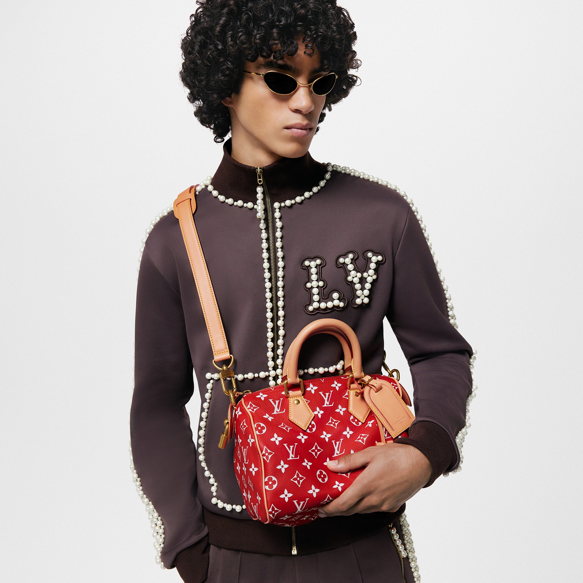 Louis Vuitton M24425 Speedy P9 Bandoulière 25 Red - Image 3