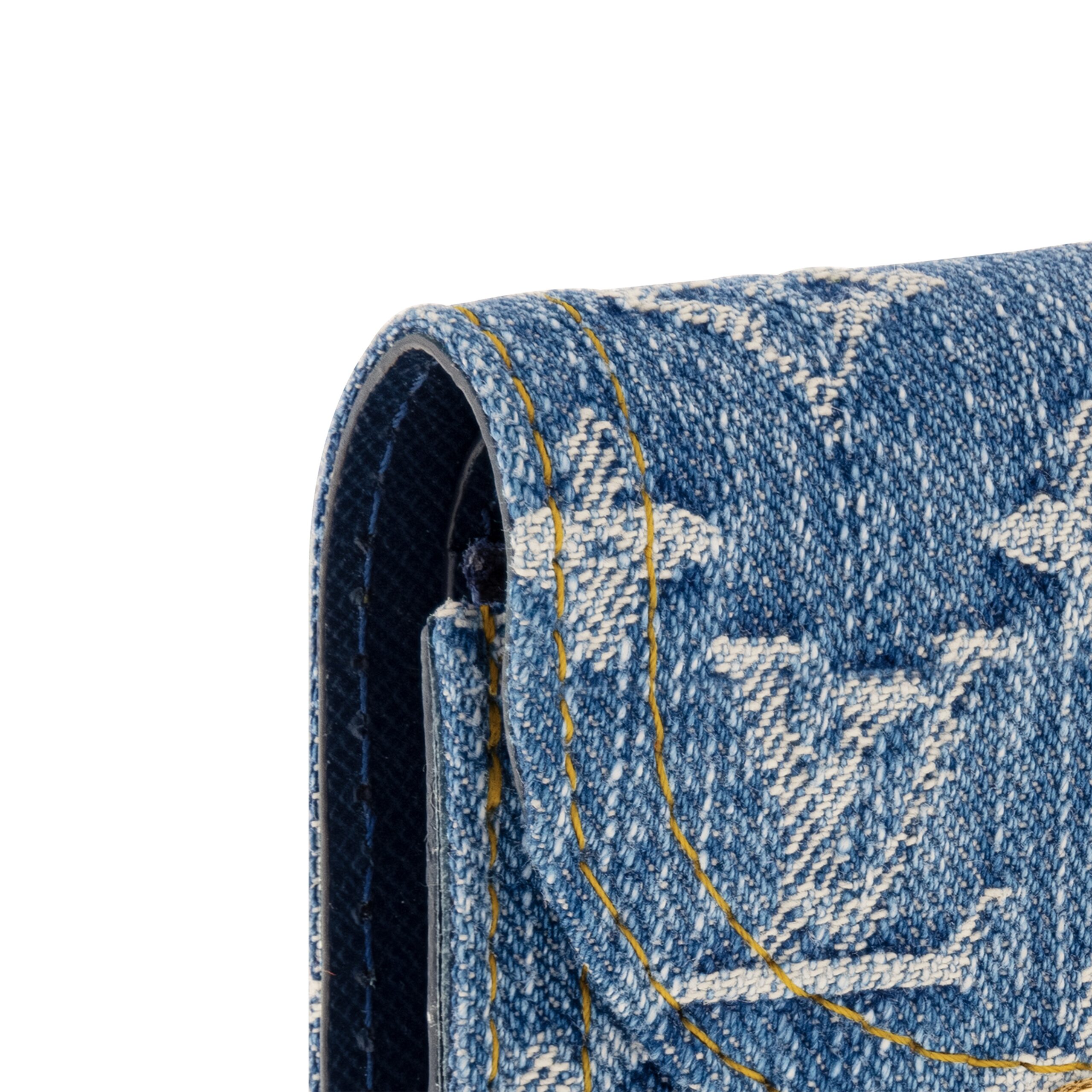 Louis Vuitton M82959 Victorine Wallet Denim Blue - Image 4