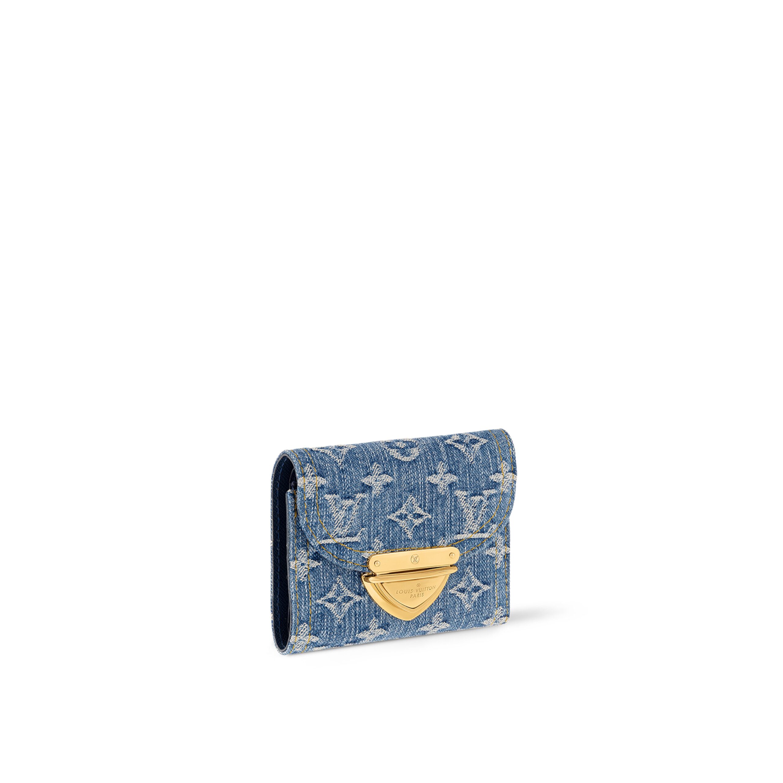 Louis Vuitton M82959 Victorine Wallet Denim Blue - Image 3