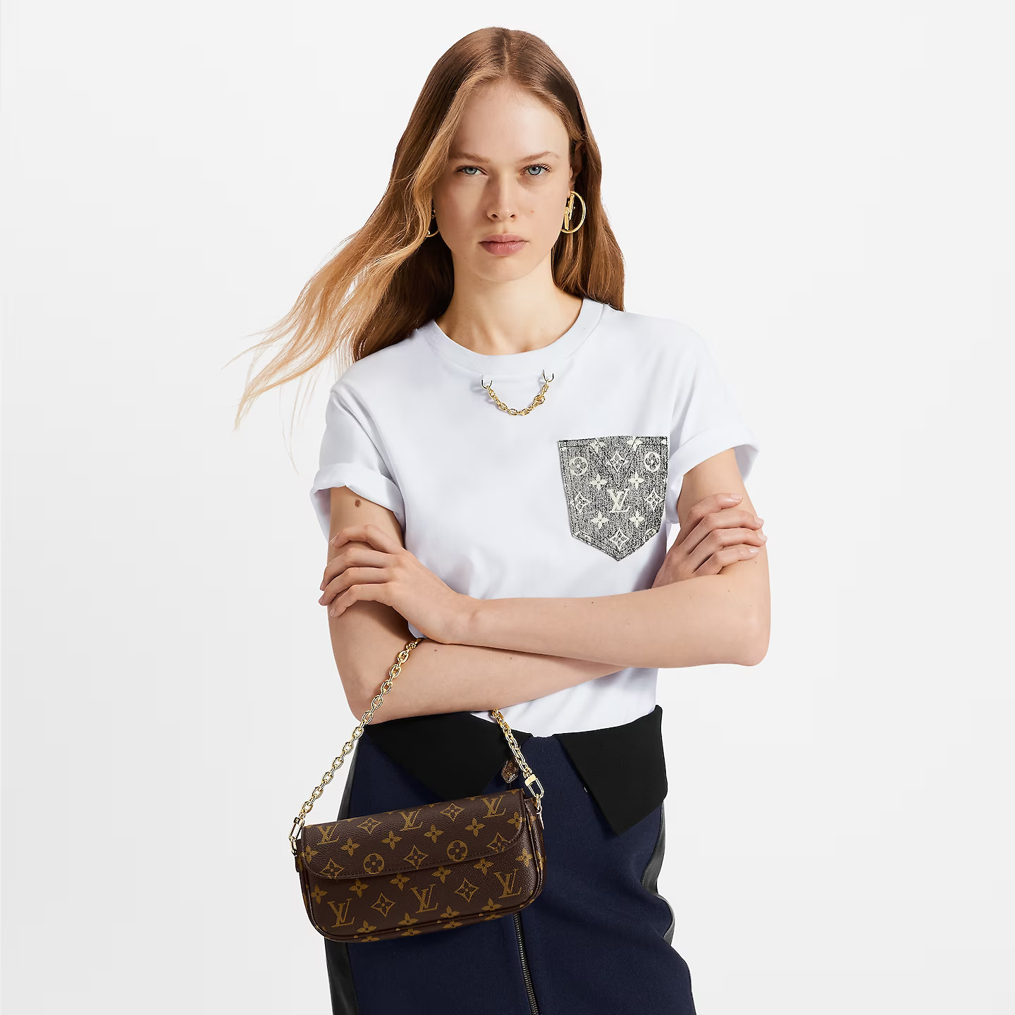 Louis Vuitton M81911 Wallet on Chain Ivy - Image 3
