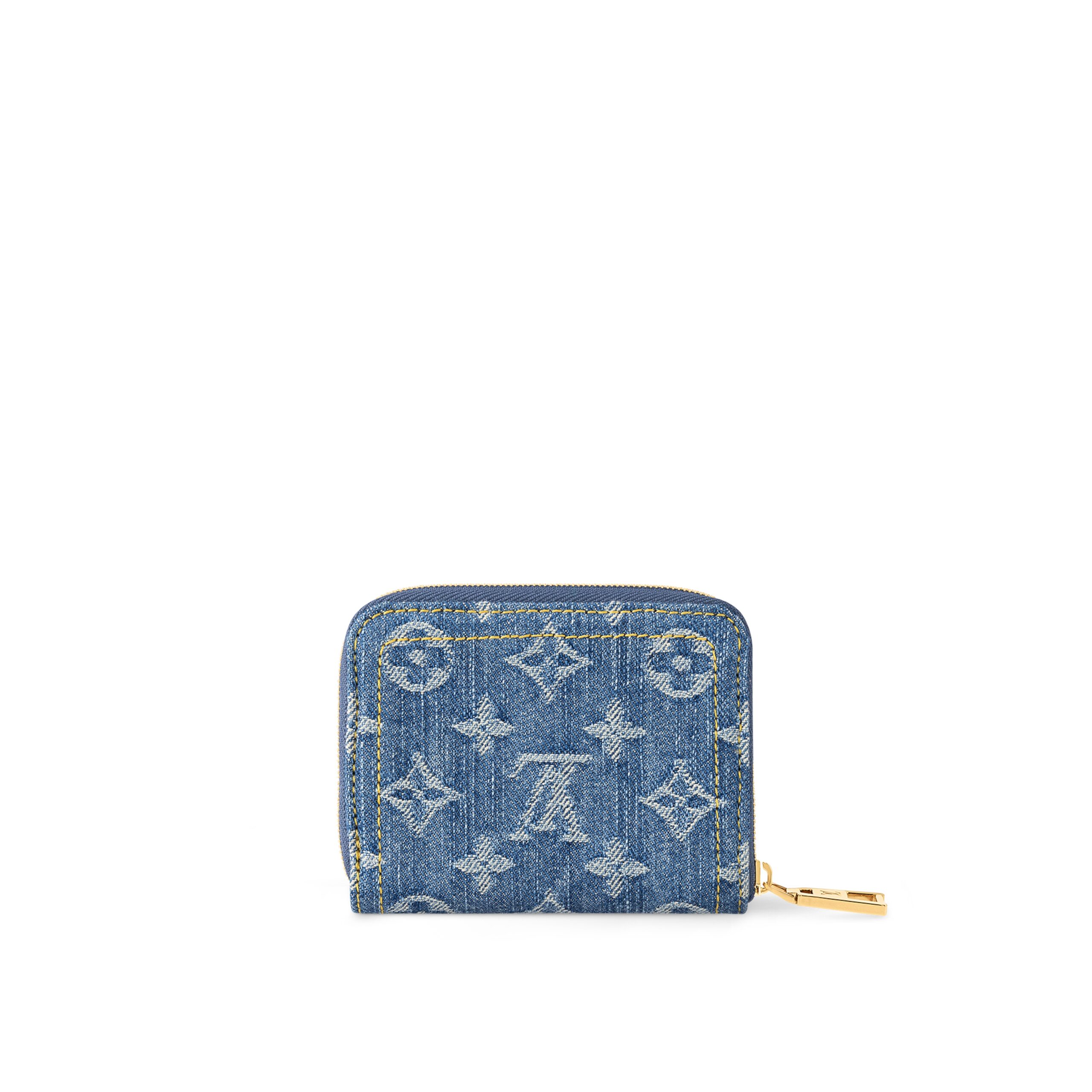 Louis Vuitton M82957 Zippy Coin Purse Denim Blue - Image 5