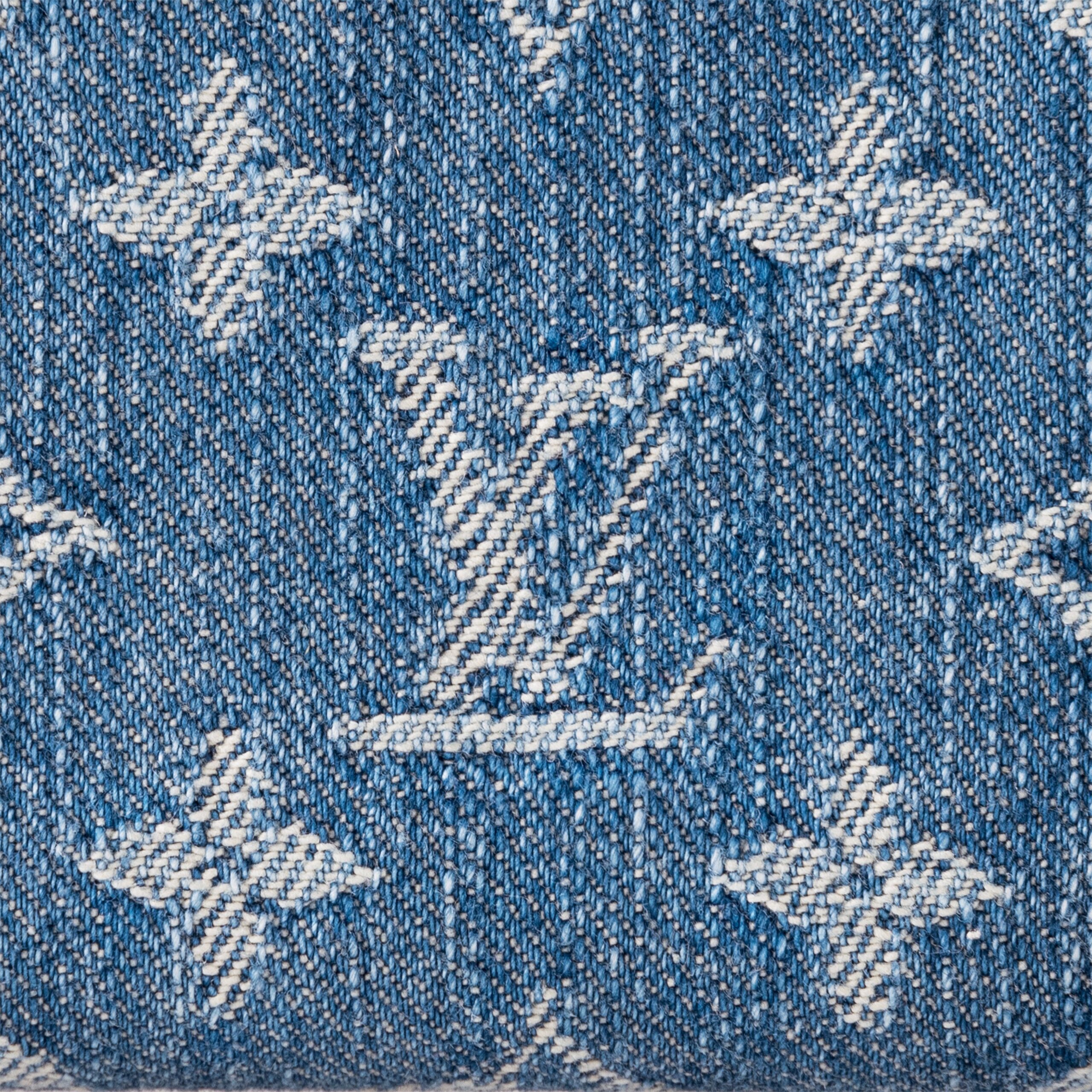 Louis Vuitton M82957 Zippy Coin Purse Denim Blue - Image 4