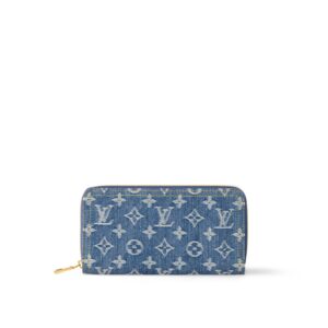 Louis Vuitton M82958 Zippy Wallet Denim Blue