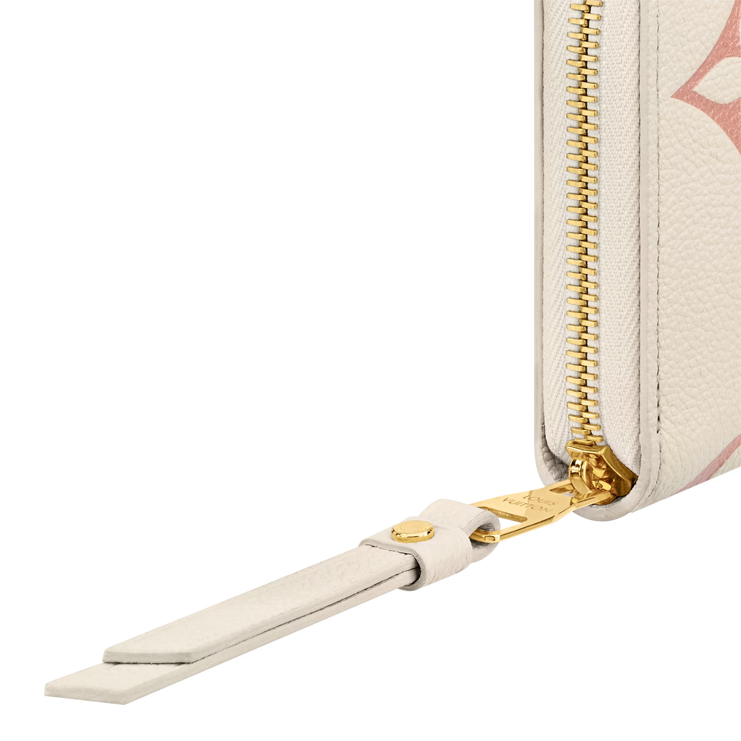 Louis Vuitton Crème / Rose Trianon M81914 Zippy Wallet - Image 3