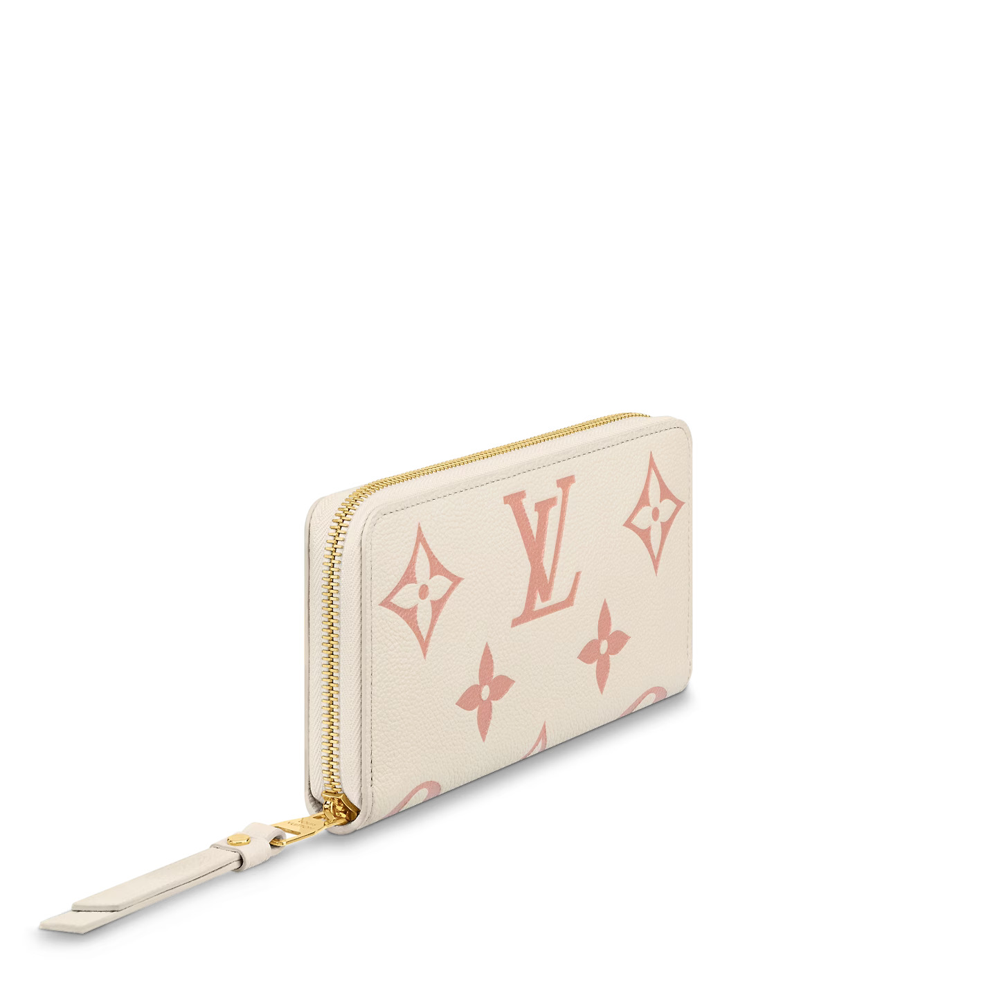 Louis Vuitton Crème / Rose Trianon M81914 Zippy Wallet - Image 5